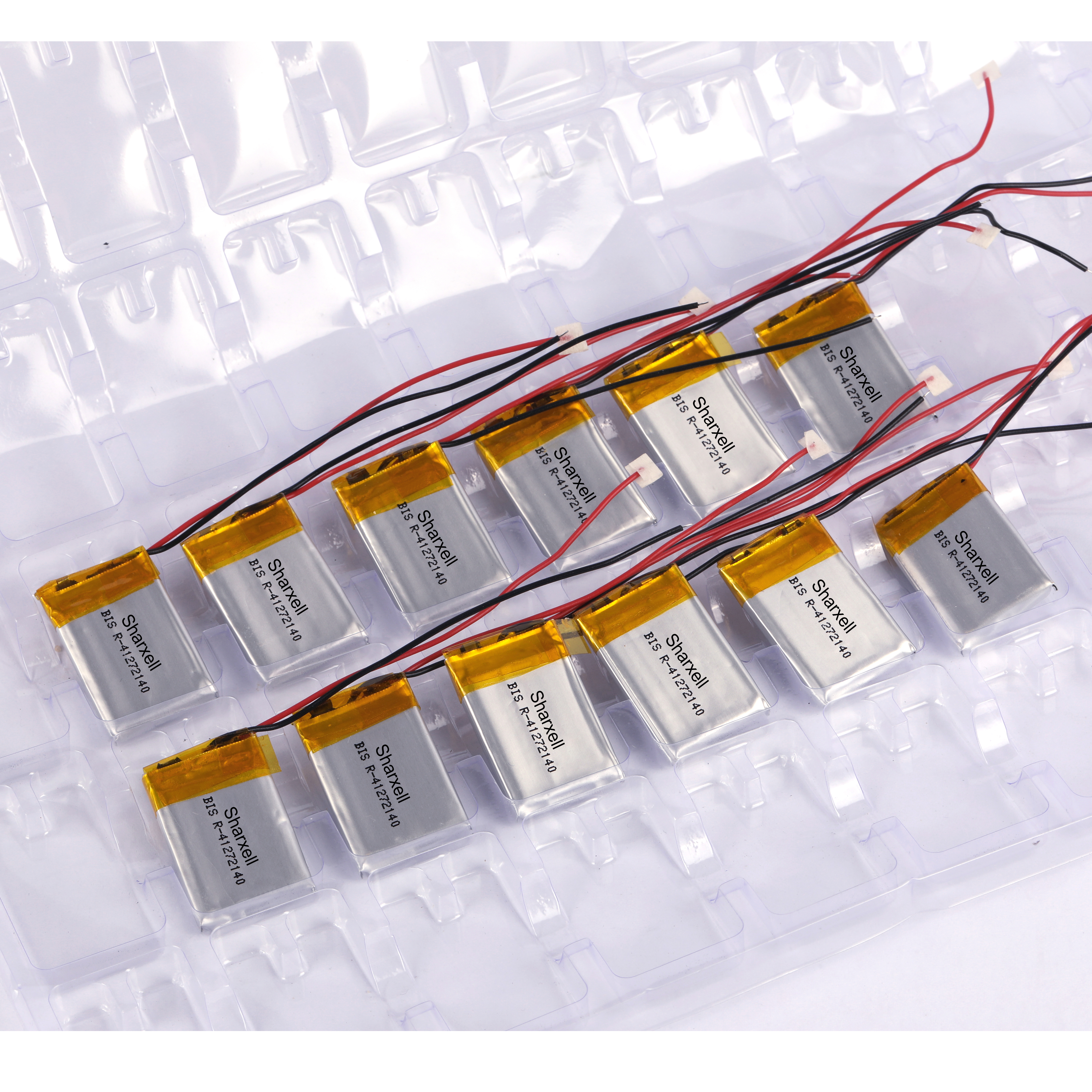 Batch of Sharxell 502030 3.7V Li-Polymer pouch batteries