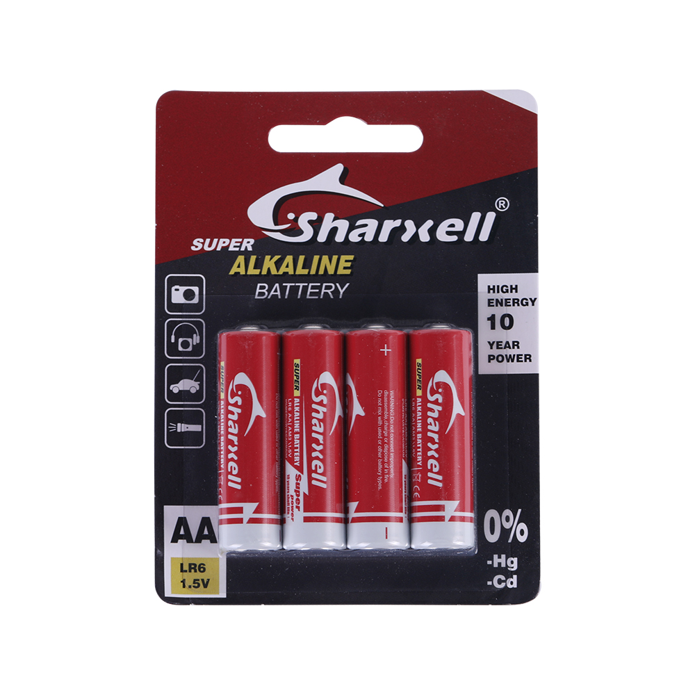 Sharxell battery packaging example