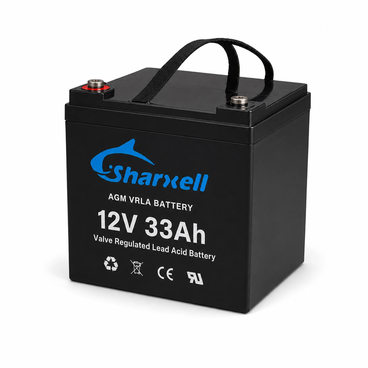 Sharxell 12V 33Ah AGM VRLA Battery