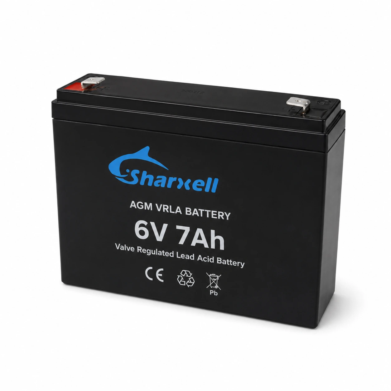 Sharxell 6V 7Ah AGM VRLA Battery